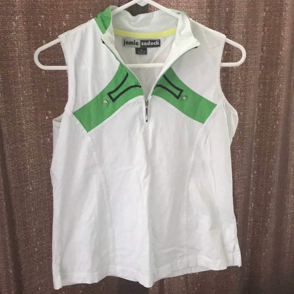 Jamie Sadock golf activewear sleeveless